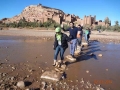crossin ait ben haddou river